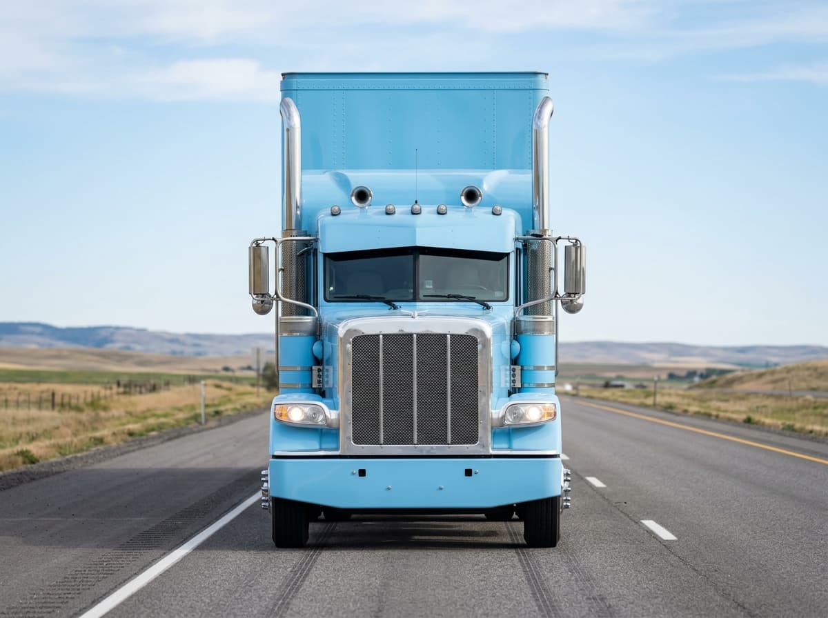 Truck dispatching boot camp training - semi truck on the road